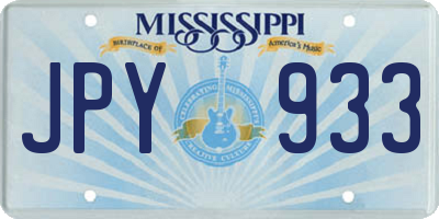 MS license plate JPY933