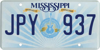 MS license plate JPY937