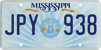 MS license plate JPY938