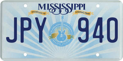 MS license plate JPY940