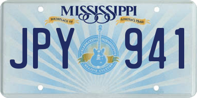 MS license plate JPY941