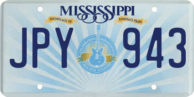 MS license plate JPY943