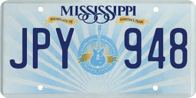 MS license plate JPY948