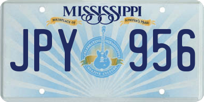 MS license plate JPY956