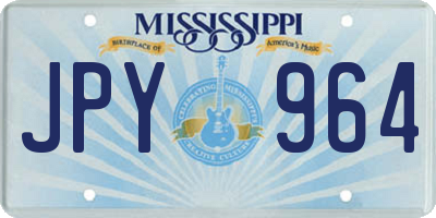 MS license plate JPY964