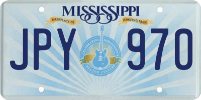 MS license plate JPY970