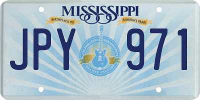 MS license plate JPY971