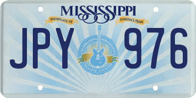 MS license plate JPY976
