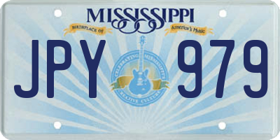 MS license plate JPY979