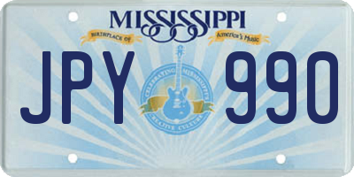 MS license plate JPY990