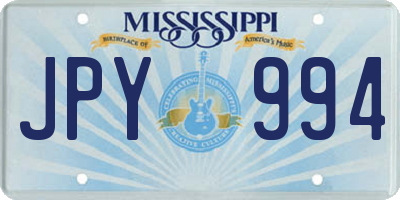 MS license plate JPY994