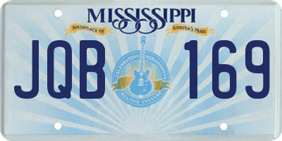 MS license plate JQB169