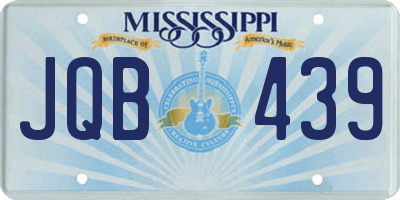 MS license plate JQB439