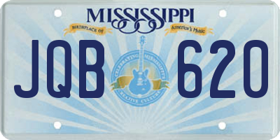 MS license plate JQB620