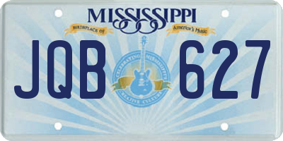 MS license plate JQB627