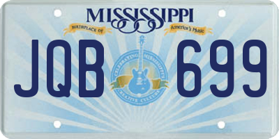 MS license plate JQB699