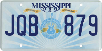 MS license plate JQB879
