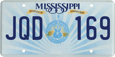 MS license plate JQD169