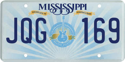 MS license plate JQG169