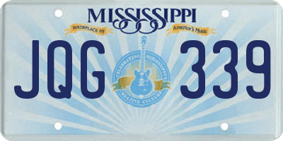 MS license plate JQG339