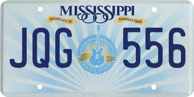 MS license plate JQG556