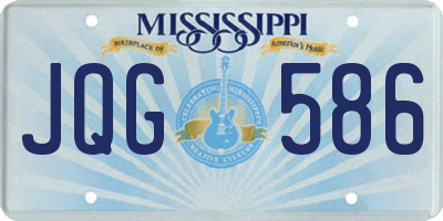 MS license plate JQG586