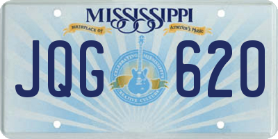 MS license plate JQG620