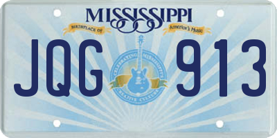 MS license plate JQG913