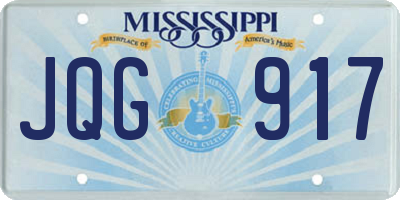 MS license plate JQG917
