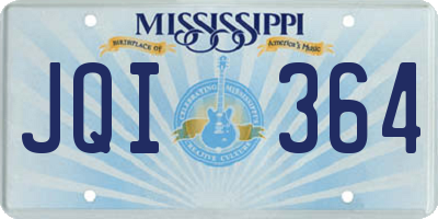 MS license plate JQI364