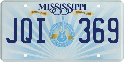 MS license plate JQI369