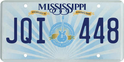 MS license plate JQI448