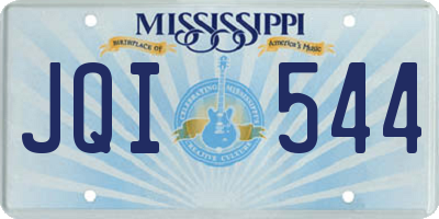 MS license plate JQI544