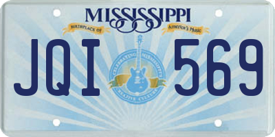 MS license plate JQI569