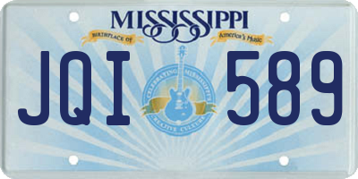 MS license plate JQI589