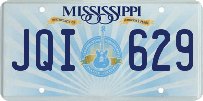 MS license plate JQI629