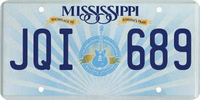 MS license plate JQI689