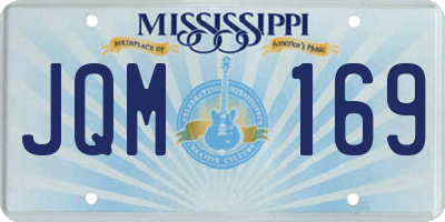 MS license plate JQM169