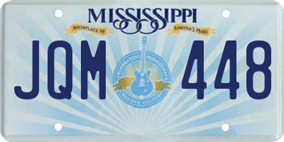MS license plate JQM448