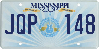 MS license plate JQP148