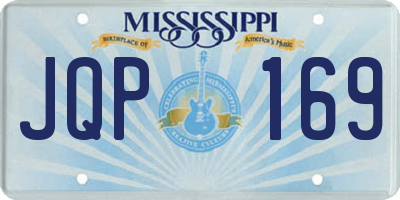 MS license plate JQP169