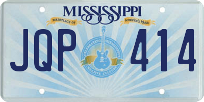 MS license plate JQP414