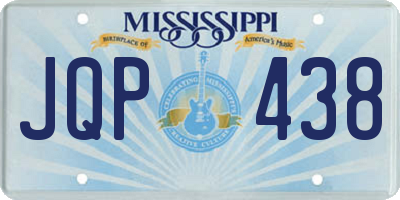 MS license plate JQP438