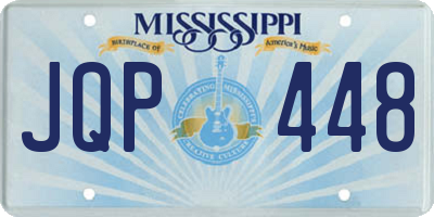 MS license plate JQP448