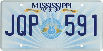 MS license plate JQP591