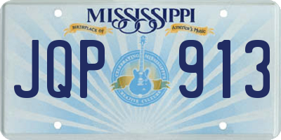 MS license plate JQP913