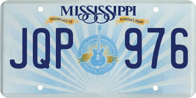 MS license plate JQP976