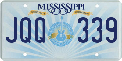 MS license plate JQQ339