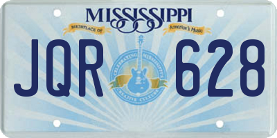MS license plate JQR628