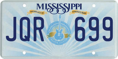 MS license plate JQR699
